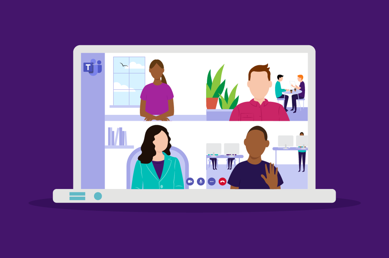Foto: https://dispatch.m.io/microsoft-teams-meeting/ Teams bilde nettmøte digitalt utviklingssamtale